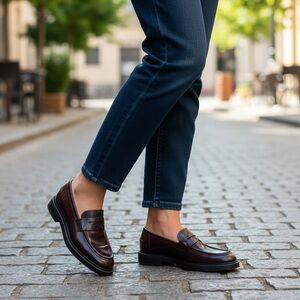 Vagabond Leather Loafers